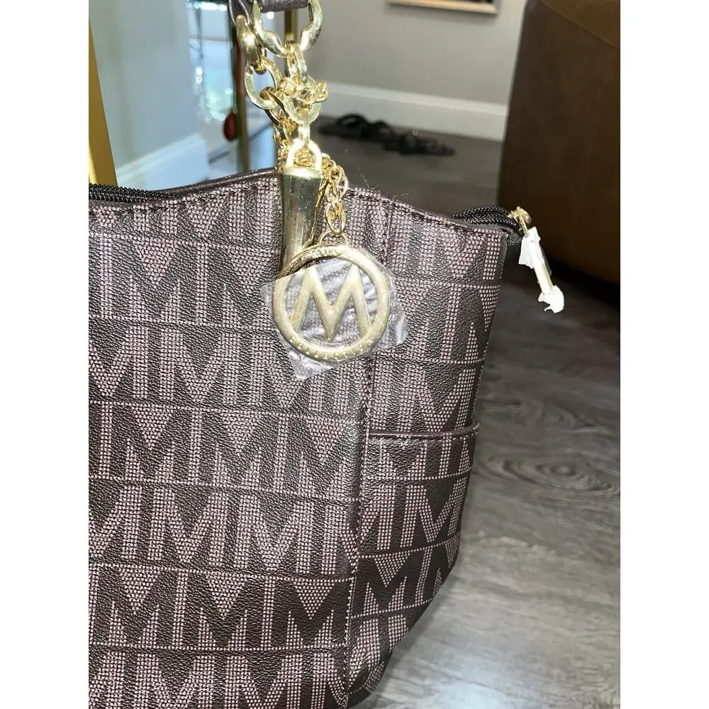 MKF Collection Braylee M Signature Tote by Mia K Brown NWT (C)